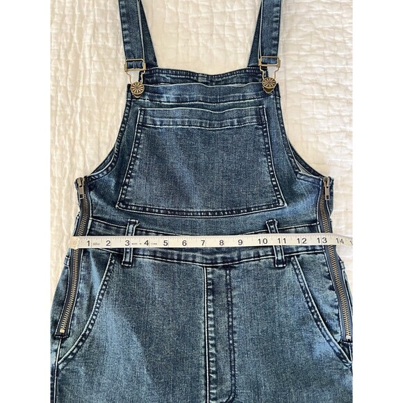 Show Me Your Mumu Berkeley Bell Overalls Size Medium EUC - Picture 3 of 10